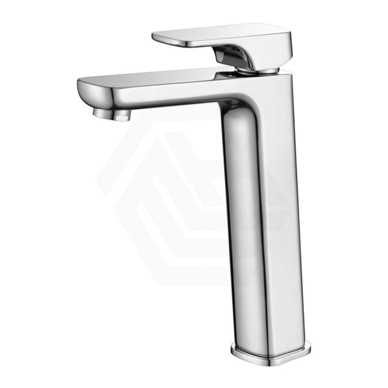 Eden Brass High Rise Basin Mixer Tap Chrome