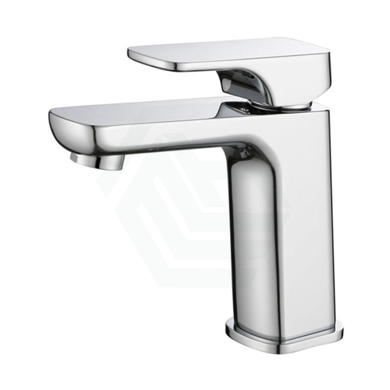 Eden Brass Short Basin Mixer Tap Chrome