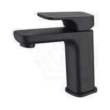 Eden Brass Short Basin Mixer Tap Black