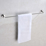 Euro Pin Lever 790Mm Round Chrome Single Towel Rack Rail Cut To Size Bathroom Products