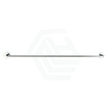 Euro Pin Lever 790Mm Round Chrome Single Towel Rack Rail Cut To Size Bathroom Products