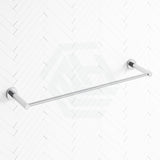 Euro Pin Lever 790Mm Round Chrome Single Towel Rack Rail Cut To Size Rails