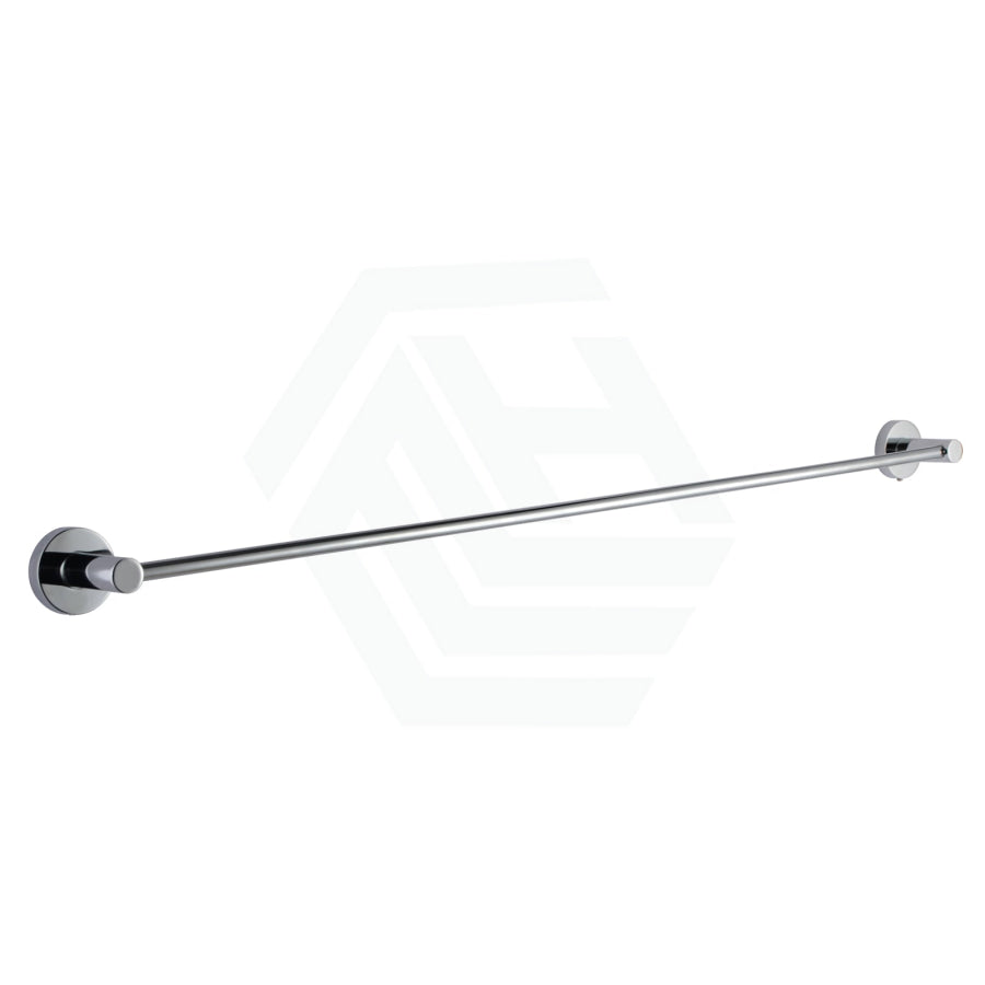 Euro Pin Lever 790Mm Round Chrome Single Towel Rack Rail Cut To Size Bathroom Products