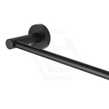 Euro Pin Lever 800Mm Round Black Single Towel Rack Rail Bathroom Products