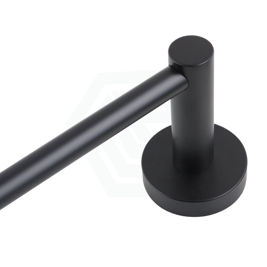 Euro Pin Lever 800Mm Round Black Single Towel Rack Rail Bathroom Products