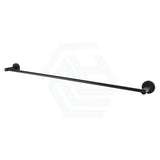 Euro Pin Lever 800Mm Round Black Single Towel Rack Rail Bathroom Products