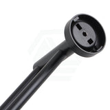 Euro Pin Lever Round Black Double Towel Rack Rail Cut To Size Bathroom Products