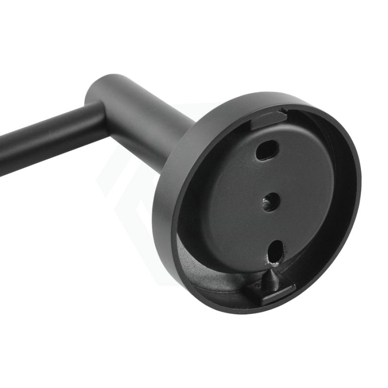 Euro Pin Lever Round Black Hand Towel Holder Stainless Steel Wall Mounted Bathroom Products