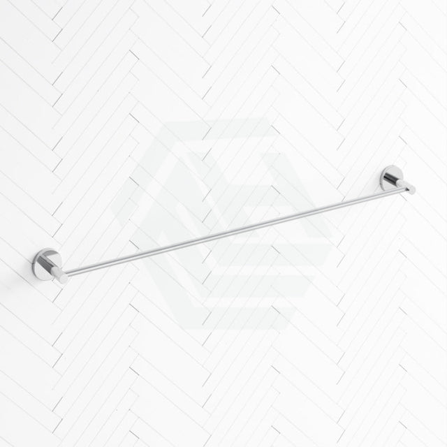 Euro Pin Lever Round Chrome Single Towel Rack Rail 900Mm Stainless Steel 304 Rails