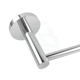 Euro Pin Lever Round Chrome Toilet Paper Roll Holder Stainless Steel Wall Mounted