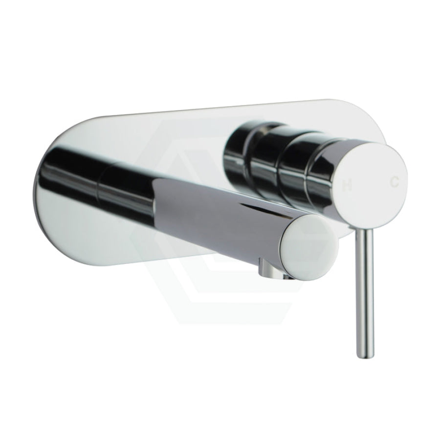 Euro Round Chrome Bathtub Spout Wall Mixer With Water