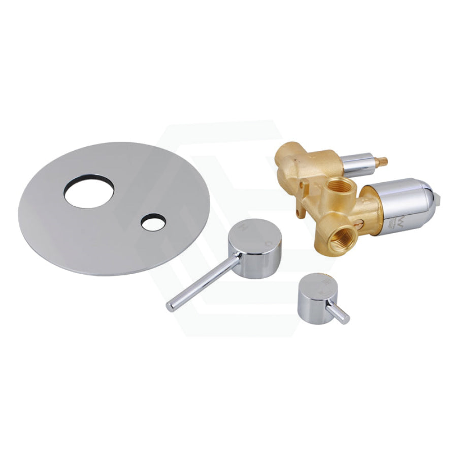 Euro Round Chrome Shower/bath Mixer Diverter Bathroom Products