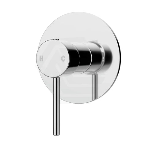 Euro Round Chrome Shower/Bath Wall Mixer Mixers