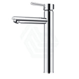 Euro Brass Round Tall Basin Mixer Chrome