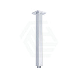 Fienza 100/450Mm Square Chrome Ceiling Shower Dropper 450Mm Arms