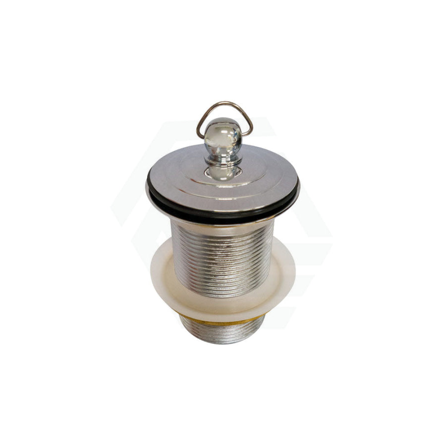 Fienza 40Mm Plug & Waste With Chain Hook Non-Overflow Chrome Bathtub Wastes