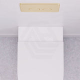 Fienza 50Mm Matt White Round Seat Hinge Covers For Standard Seats Toilet Accessories