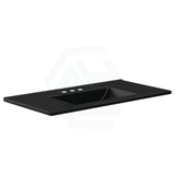 Fienza 750/900/1200Mm Dolce Matt Black Ceramic Bathroom Basin-Top Vanity Tops