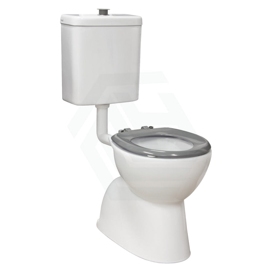 Fienza Accessible Toilet Care Kit 2 With Left-Hand 40° Rail Semi-Recessed Basins