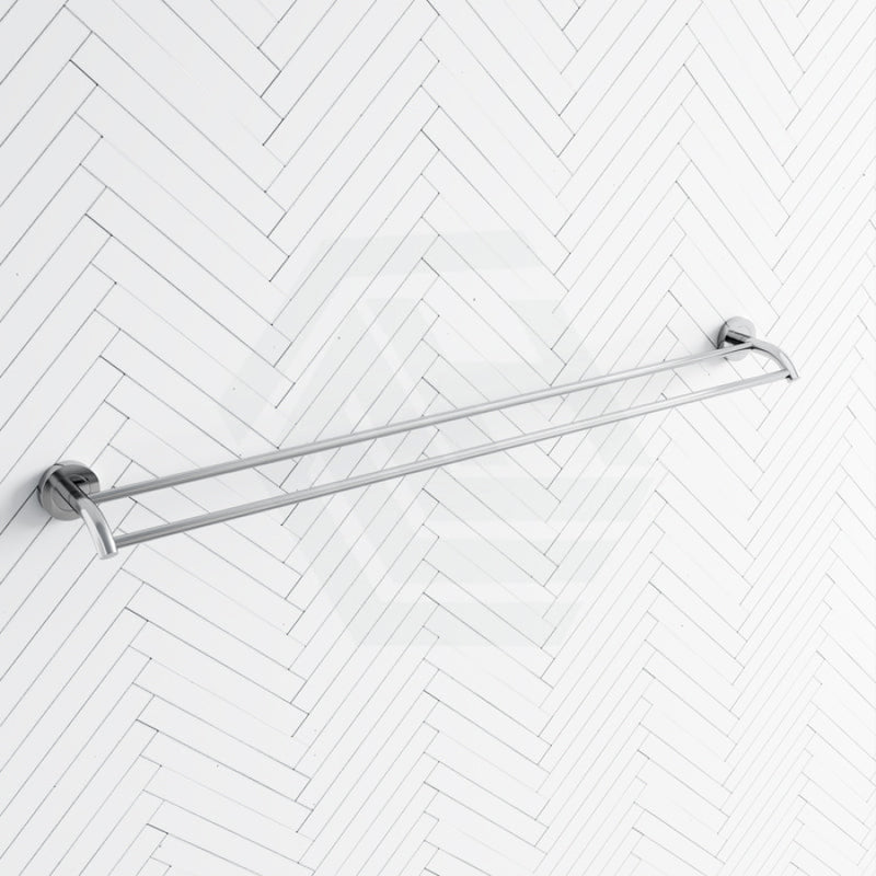 Fienza Axle 600/900Mm Double Towel Rail Chrome Rails