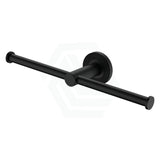 Fienza Axle Double Roll Holder, Matte Black