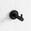 Fienza Axle Robe Hook Matte Black Hooks