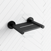 Fienza Axle Soap Shelf Matte Black Holders