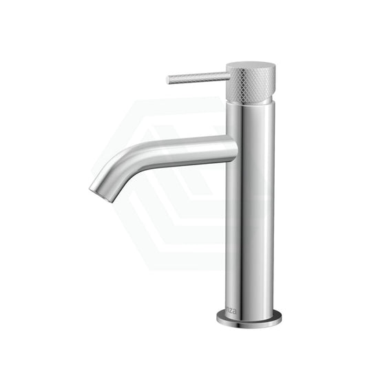 Fienza Axle Solid Brass Basin Mixer Chrome Short Mixers