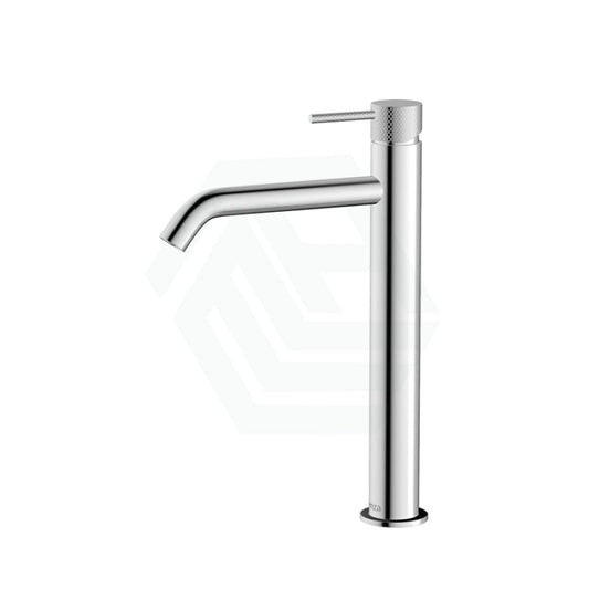 Fienza Axle Tall Basin Mixer Chrome Solid Brass Mixers