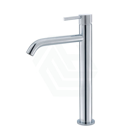 Fienza Axle Tall Basin Mixer Chrome Solid Brass Mixers