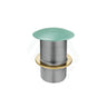 Fienza Ceramic Cap Pop-Up Waste 32Mm No Overflow Matte Green Basin Pop Up Wastes