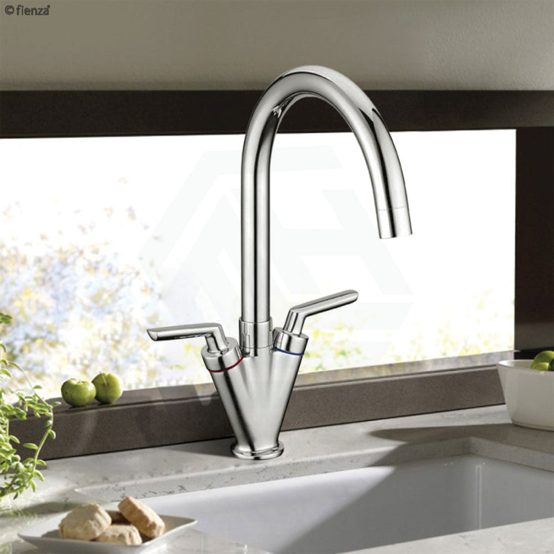 Fienza Chloe Sink Mixer Chrome Swivel Mixers