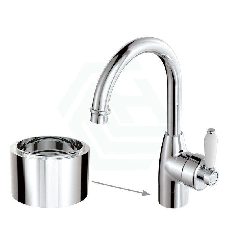 Fienza Eleanor 30Mm Base Riser For Basin Mixers Chrome Mixer Kits