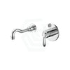 Fienza Eleanor Wall Basin/Bath Mixer Set Chrome / Bath/Basin Tap Sets