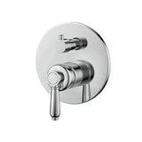 Fienza Eleanor Wall Diverter Mixer Chrome Ceramic Handle Available Mixers With