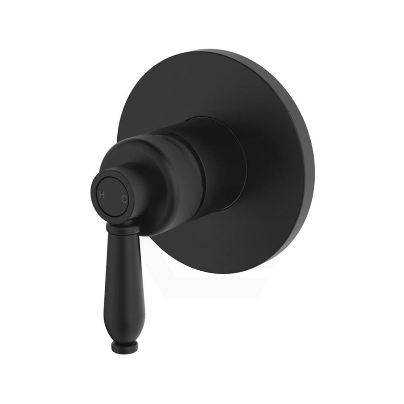 Eleanor Wall Mixer, Matte Black / Matte Black