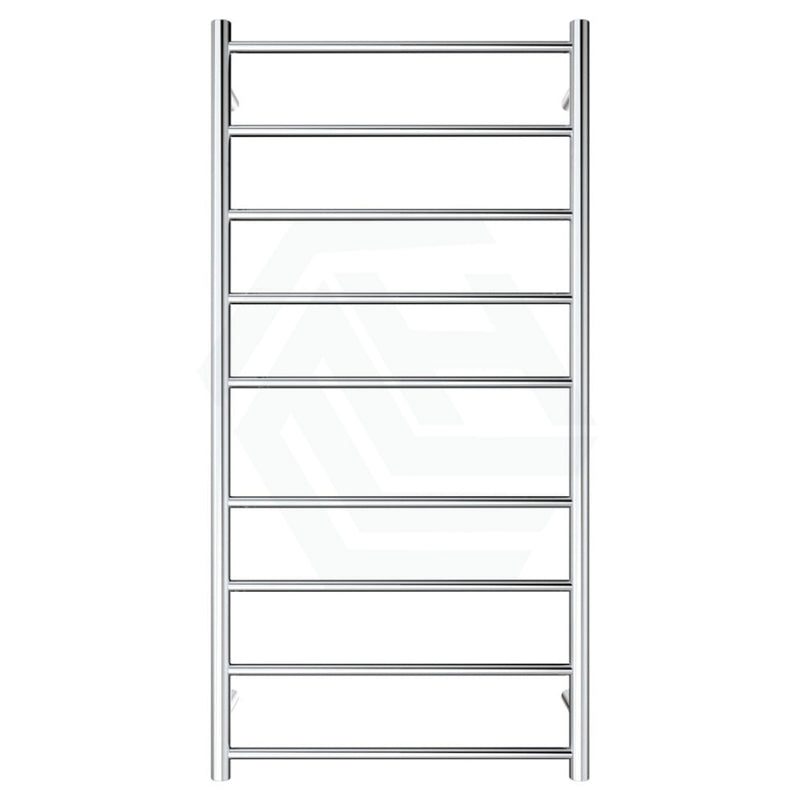 Fienza Isabella Chrome Heated Towel Rail 600 X 1200Mm 9 Bars Rails