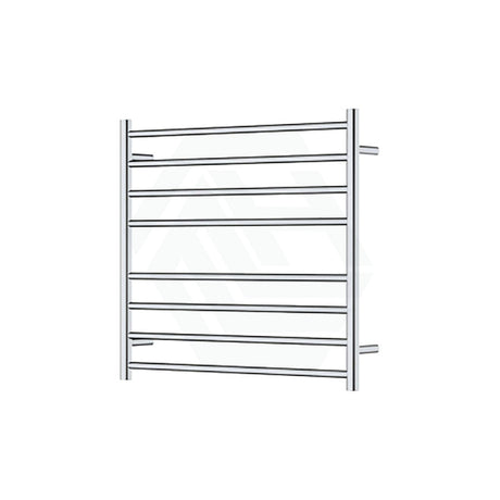 Fienza Isabella Chrome Heated Towel Rail 600 X 1200Mm 9 Bars Rails