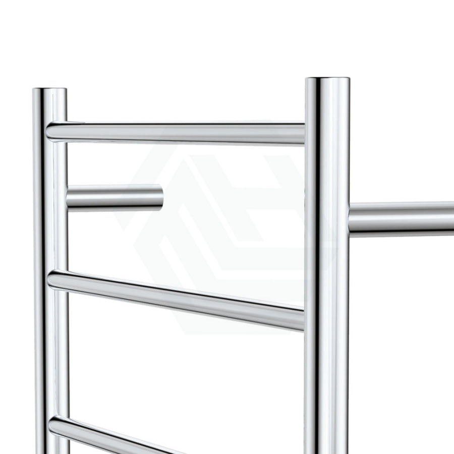 Fienza Isabella Chrome Heated Towel Rail 600 X 1200Mm 9 Bars Rails