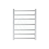 Fienza Isabella Chrome Heated Towel Rail 600 X 1200Mm 9 Bars Rails