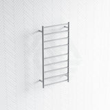 Fienza Isabella Chrome Heated Towel Rail 600 X 1200Mm 9 Bars Rails