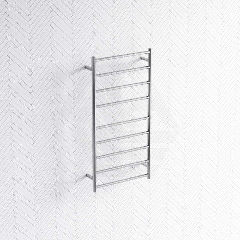 Fienza Isabella Chrome Heated Towel Rail 600 X 1200Mm 9 Bars Rails