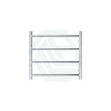 Fienza Isabella Chrome Heated Towel Rail 600 X 1200Mm 9 Bars Rails