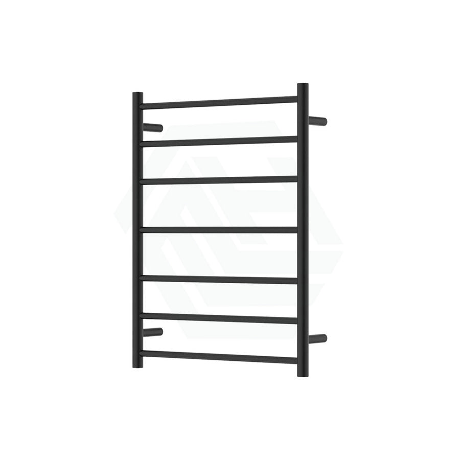 Fienza Isabella Matte Black Heated Towel Rail 7/8/9 Bars 7 Bars(600X800Mm) Rails