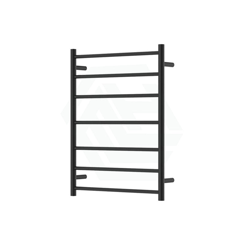 Fienza Isabella Matte Black Heated Towel Rail 7/8/9 Bars 7 Bars(600X800Mm) Rails