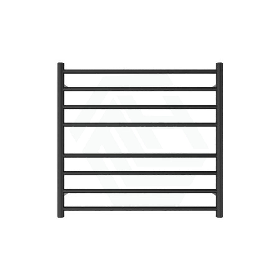 Fienza Isabella Matte Black Heated Towel Rail 7/8/9 Bars Rails