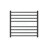 Fienza Isabella Matte Black Heated Towel Rail 7/8/9 Bars Rails