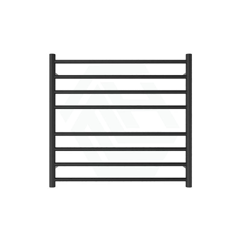 Fienza Isabella Matte Black Heated Towel Rail 7/8/9 Bars Rails