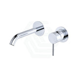 Fienza Kaya Chrome Basin/Bath Wall Mixer Dress Kit Only Round Plates 160Mm Outlet