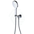 Fienza Kaya Chrome Hand Shower With Round Plate Handheld Sets